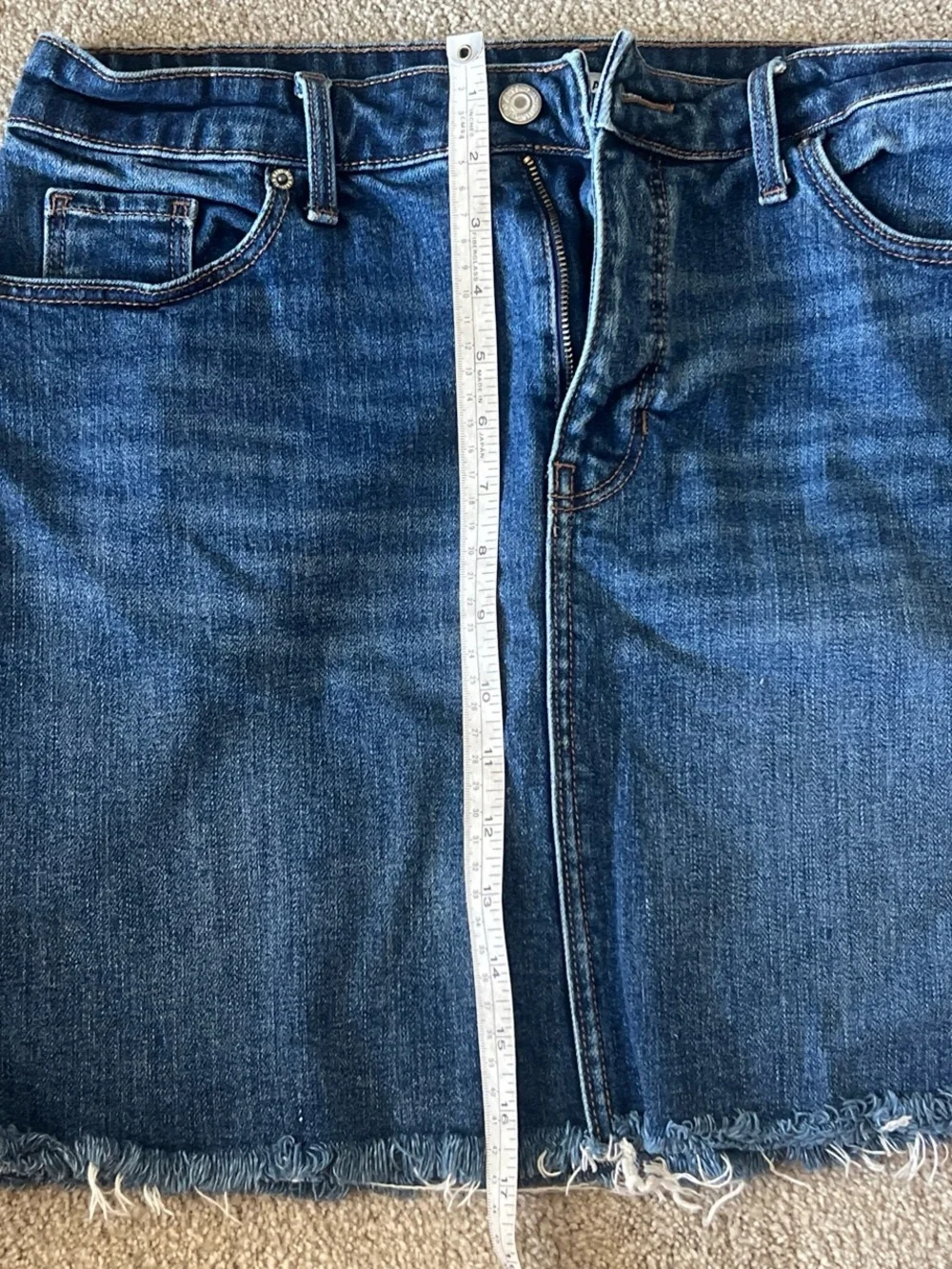Women’s  Blue Denim Jean Skirt